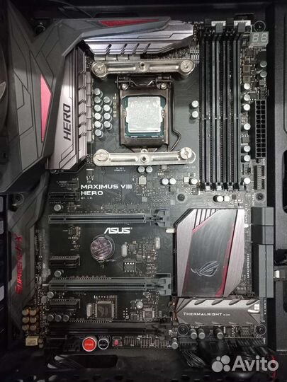 Материнская плата asus maximus viii hero
