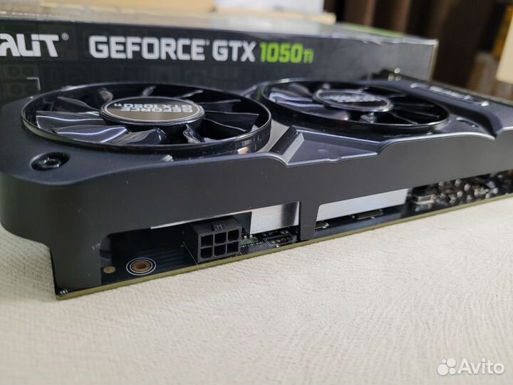 Видеокарта Palit GTX 1050ti Dual OC 4gb