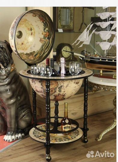 Глобус бар напольный