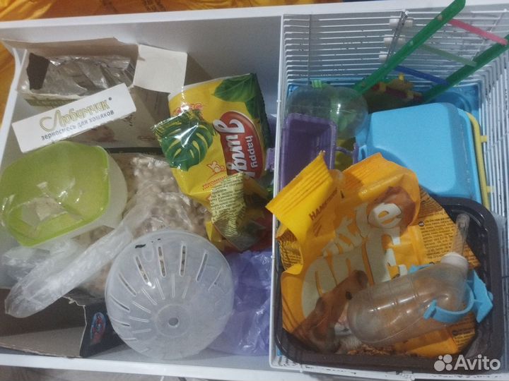 Принадлежности для хомяков