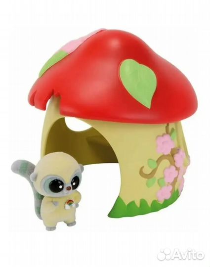 Игрушка Юху и его друзья Домик-грибок