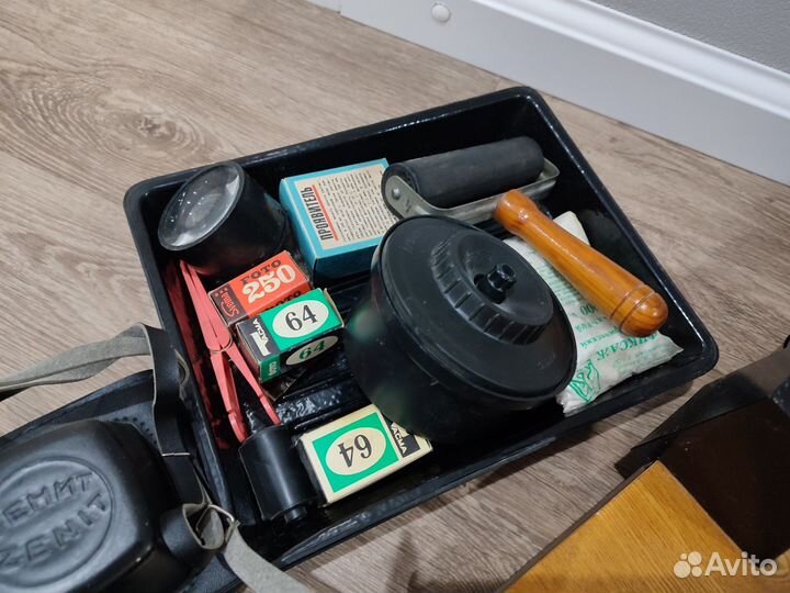 Фотоаппарат зенит-ет набор фотолюбителя СССР