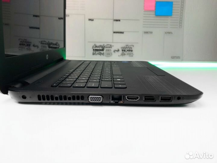 Бюджетный ноутбук HP для работы в наличии