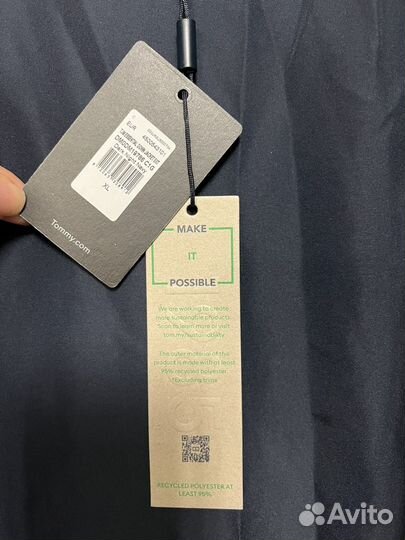 Пуховик tommy jeans