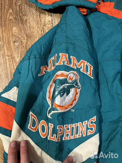 Куртка винтажная NFL Miami Dolphins