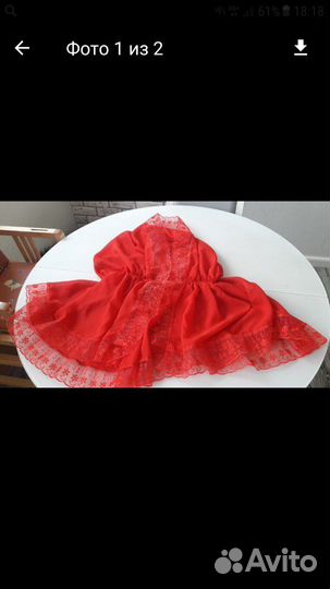 Платок-капор для храма новый