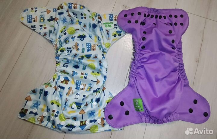 Многоразовые подгузники с вкладышами