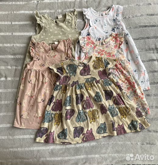 Платье для девочки hm 92 98