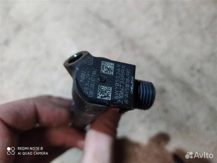 Форсунка дизельная электрическая Mercedes Benz W2