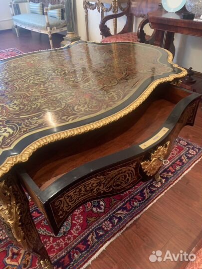 Старинный антикварный Стол Буль