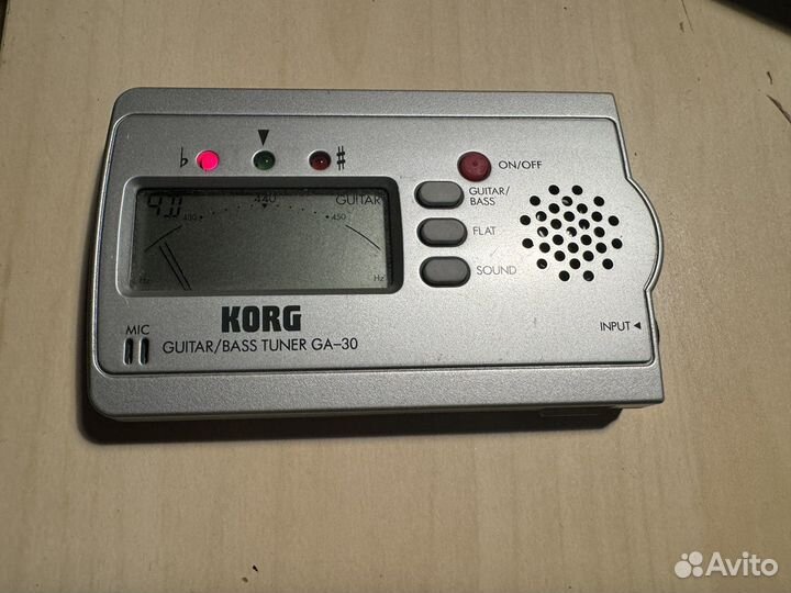 Тюнер korg ga 30