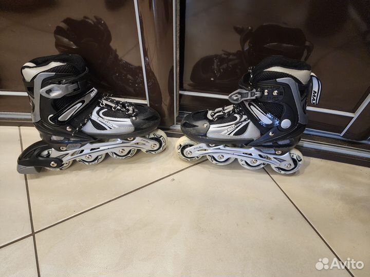 Роликовые коньки детские раздвижные 30-33