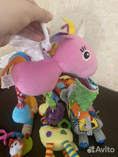 Детские игрушки до 1 года пакетом