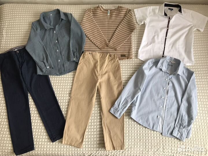 Пакет фирменных вещей на мальчика 128-134