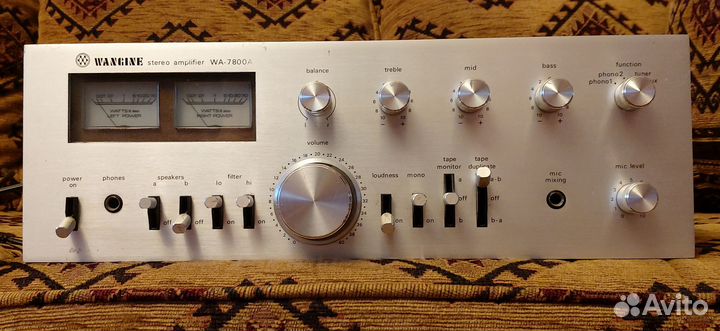 Усилитель двойное моно Wangine WA7800А