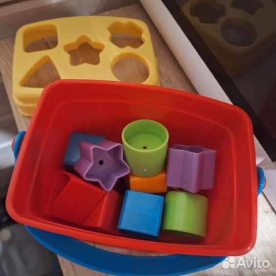 Развивающие игрушки chicco, сортер ficher price