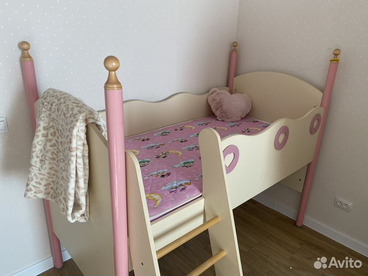 Кровать для девочки принцесса
