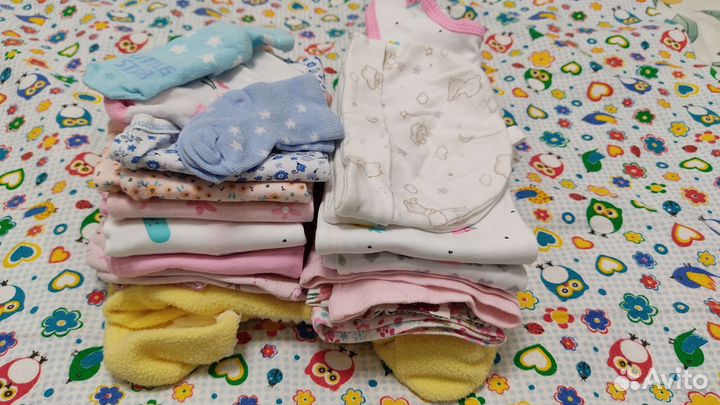 Вещи пакетом для девочки 62-68