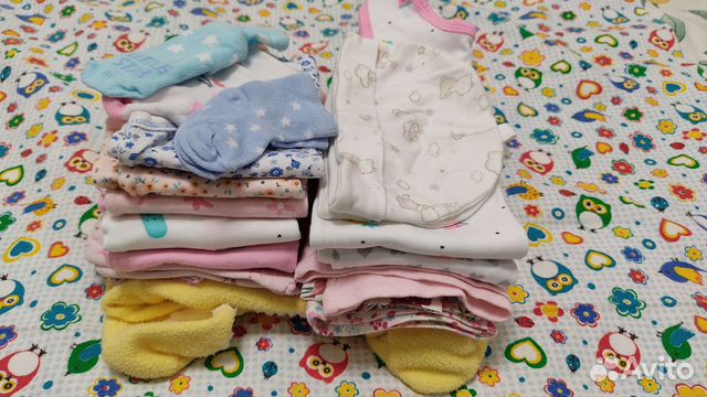 Вещи пакетом для девочки 62-68