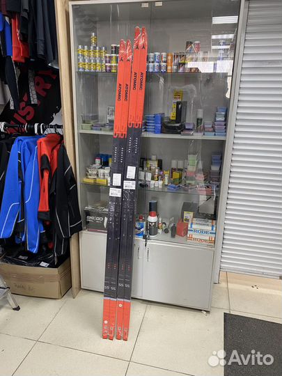Лыжи atomic redster S5 SK RedBlackRed AB00216
