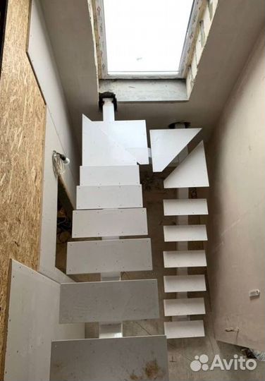 Лестница в стиле лофт