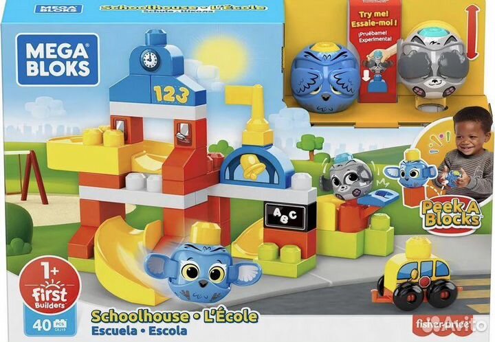 Конструктор Mega Bloks Школа GRJ19