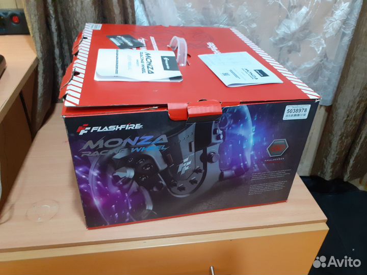 Игровой руль flashfire monza racing
