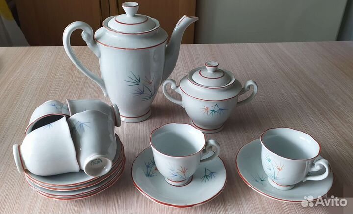 Кофейный сервиз фарфор