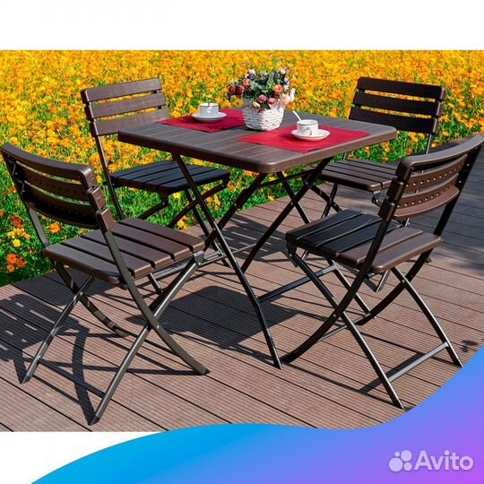 Набор дачной мебели Викинг 22