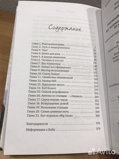 Книга «Уличный кот по имени Боб»