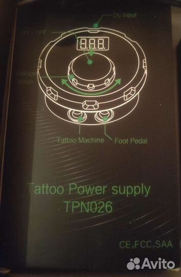 Блок питания для тату машинки Biomaser TPN026