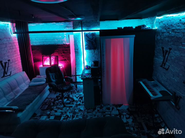 Студия звукозаписи в аренду на месяц, доступ 24/7