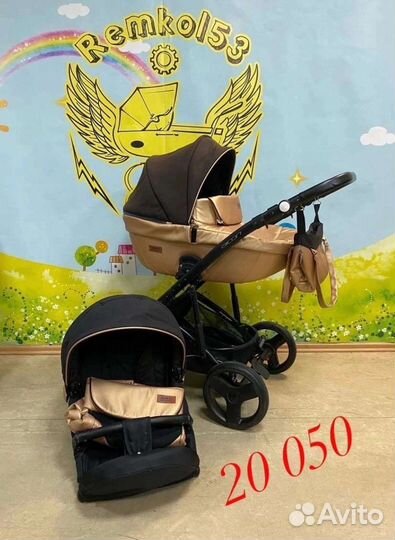 Коляска 2 в 1 riko basic