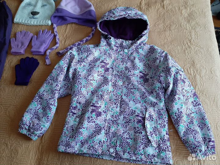 Верхняя одежда для девочки 146 пакетом