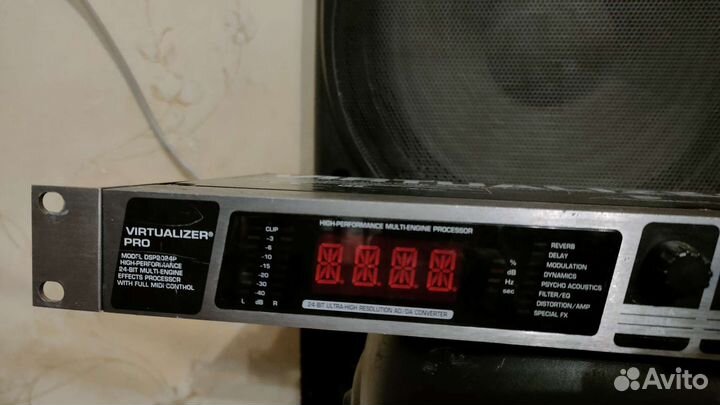 Behringer DSP-2024P virtualizerпроцессор Эффектов