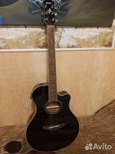 Гитара yamaha apx 700 II BL