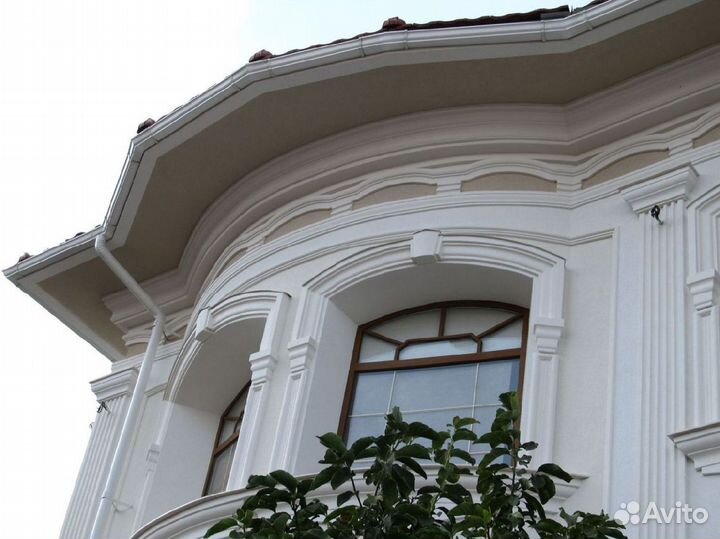 Декоративная отделка из пенопласта