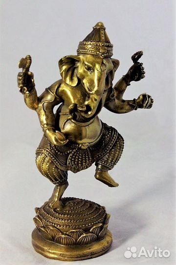Ганеша - Китайская статуэтка из Бронзы ru*150