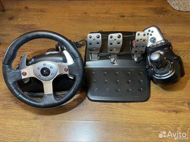 Игровой руль logitech g25 полный комплект купить в Санкт-Петербурге ...
