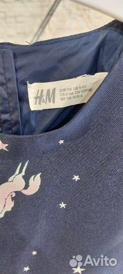 Платье для девочки 116 H'M