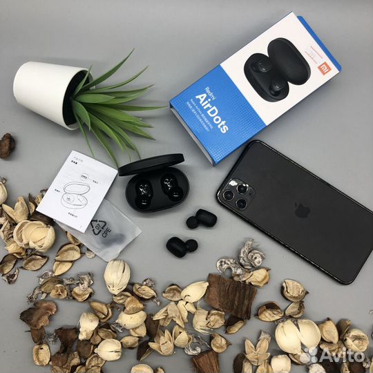 Беспроводные наушники AirDots 2 (новые)