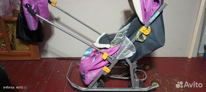 Коляска санки