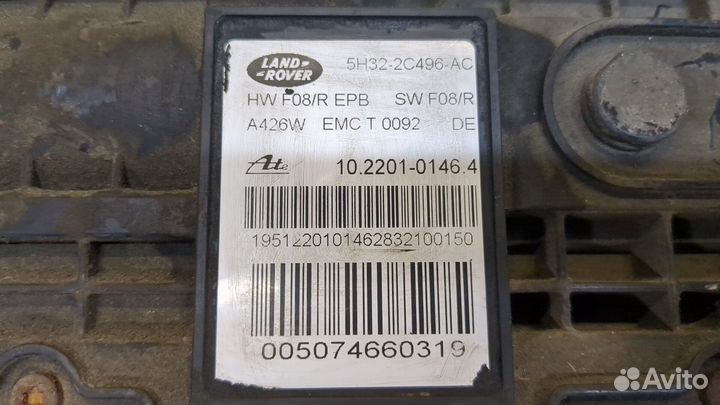 Электропривод ручного тормоза Land Rover Range Rover Sport, 2008