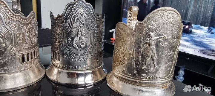 Подстаканники СССР космос