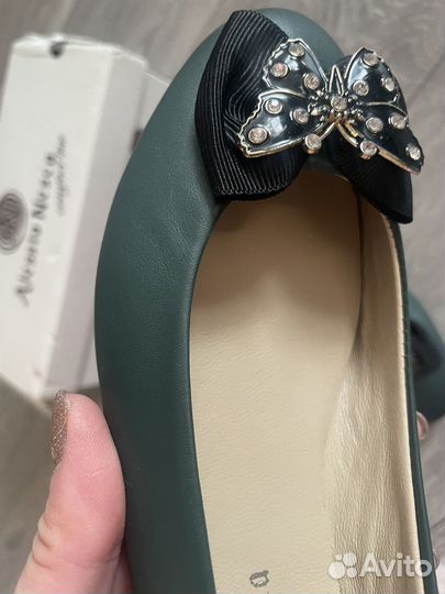 Балетки натур кожа Alessio Nesca Новые