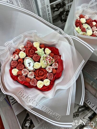 Съедобный букет/шоколадные розы / сладкий подарок