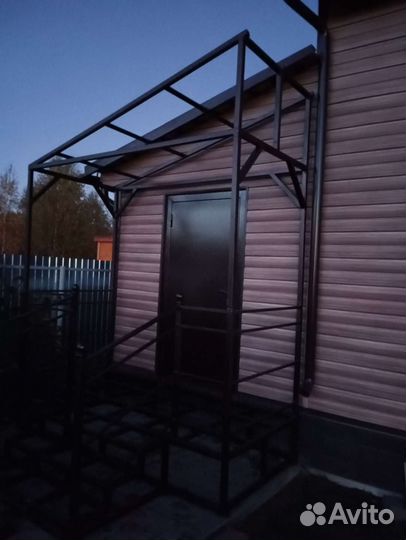 Лестница из проф.трубы