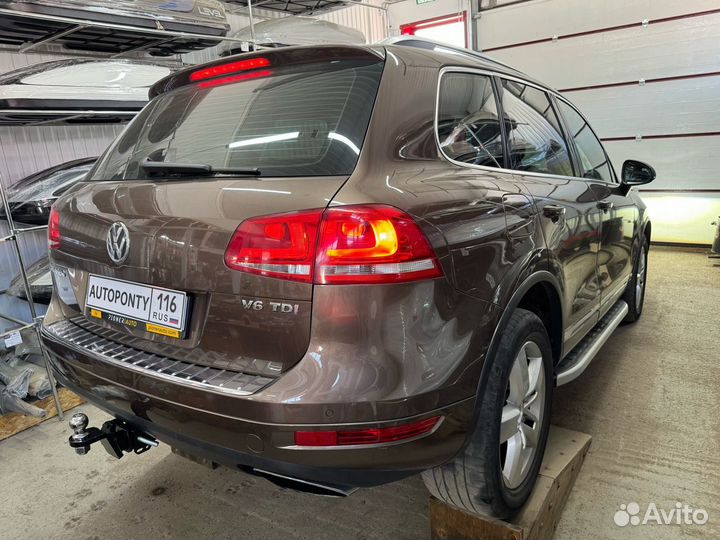 Фаркоп Volkswagen Touareg NF легкосъемный квадрат