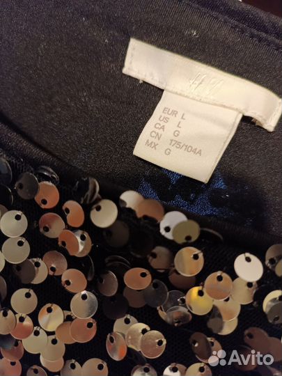 Блуза HM с пайеткаи