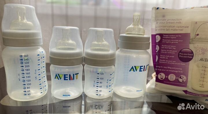 Бутылочки Avent